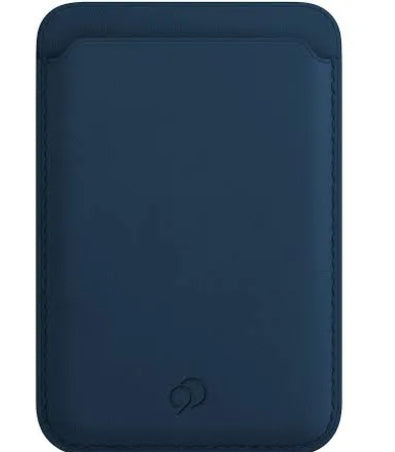 ClingWallets - Blue Leather MagSafe Wallet