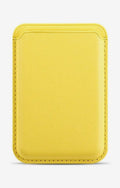 ClingWallets - Yellow Leather MagSafe Wallet